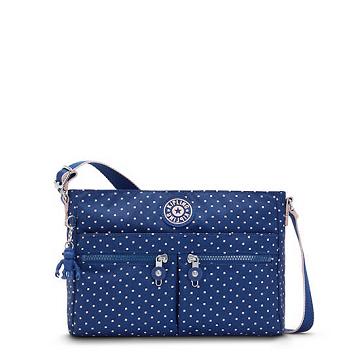 Kipling New Angie Printed Crossbody Veske Blå | NO 2015AH